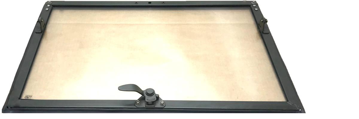 COM-3046 | COM-3046  Front Windshield Glass with Frame and Gasket M35  M54  M809 Series  (9).jpg