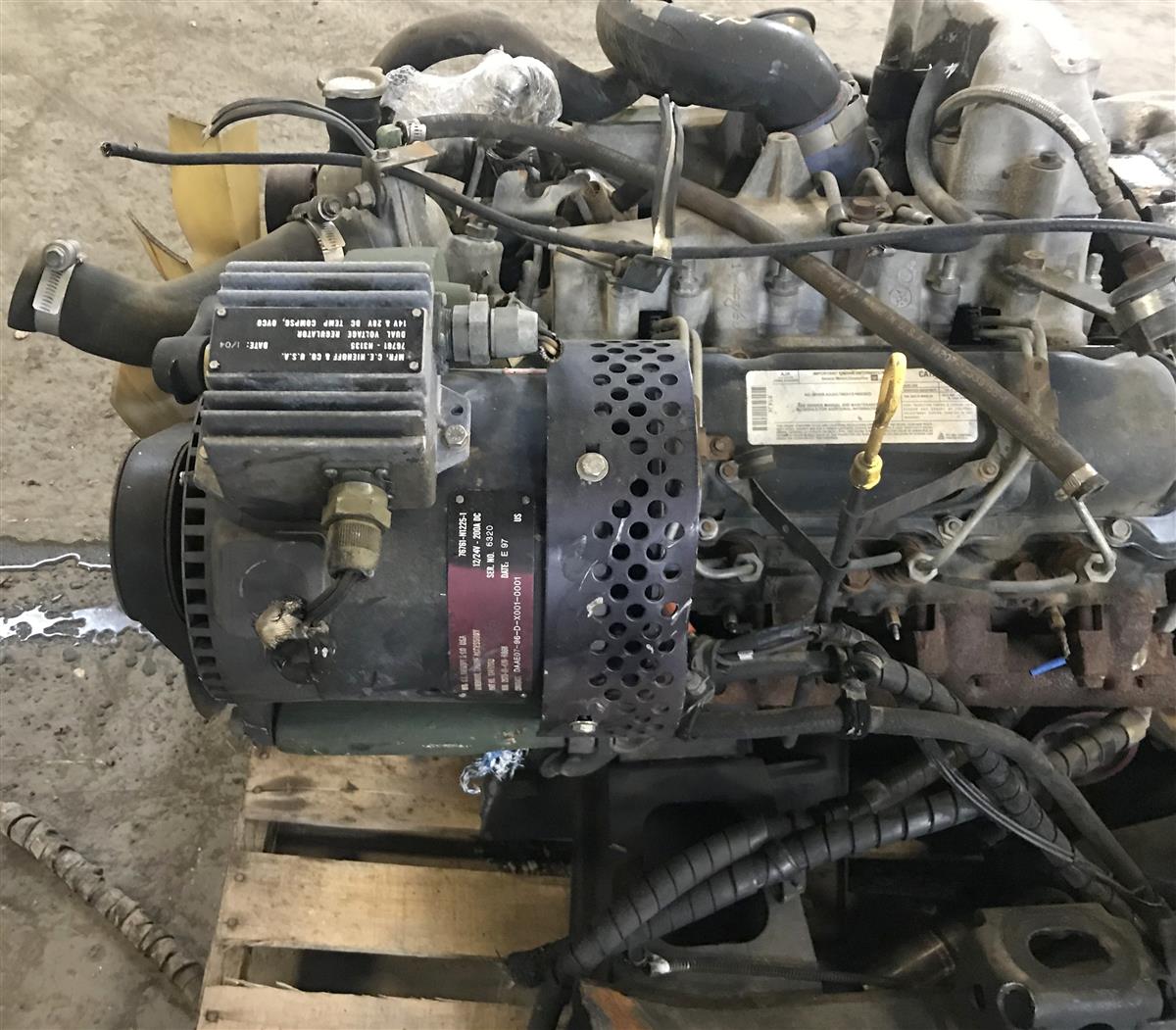 HM-1239 | HM-1239  6.5 Liter Engine with 4 Speed Transmission and Transfer Case (Turbo) (16).JPG