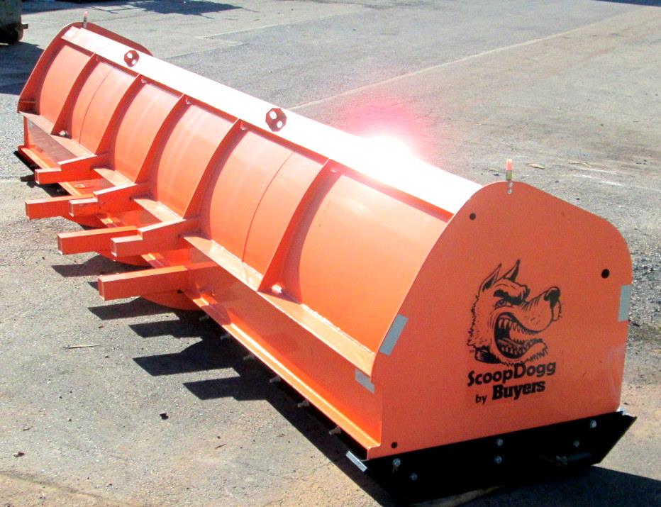 SNOW-051 | SNOW-051  Buyers Scoop Dogg Front Loader 20 Foot Pusher Box Blade Meyer Snow Plow (12).JPG