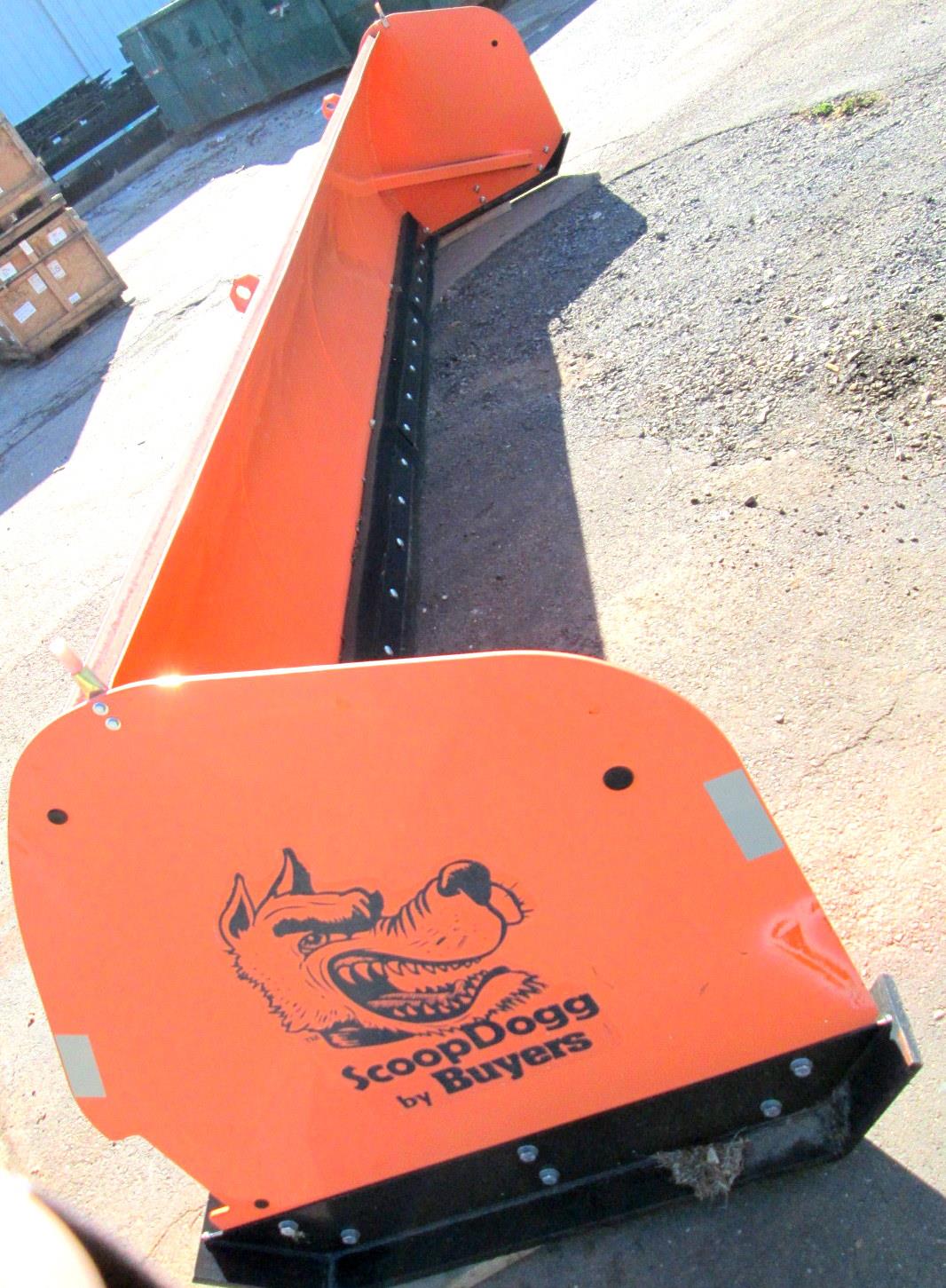 SNOW-051 | SNOW-051  Buyers Scoop Dogg Front Loader 20 Foot Pusher Box Blade Meyer Snow Plow (13).JPG