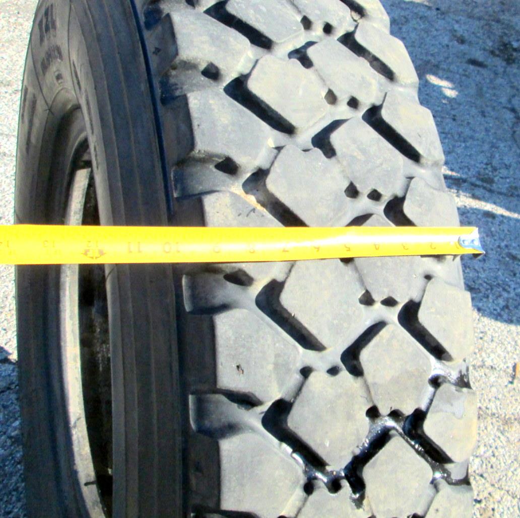 TI-1831 | TI-1831 Michelin XZL 11.00 x 20 Tires 70 Percent Tread or Lower (13).JPG