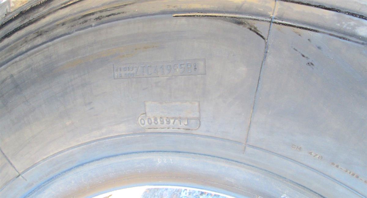 TI-1831 | TI-1831 Michelin XZL 11.00 x 20 Tires 70 Percent Tread or Lower (4).JPG