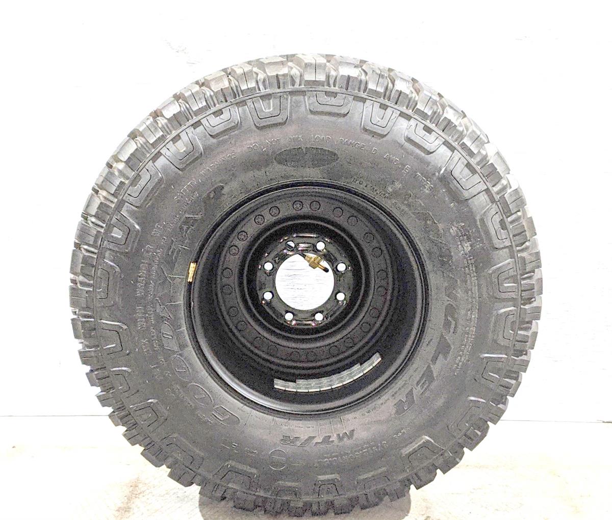 TI-1835 | TI-1835 Goodyear Wrangler MTR 37x12.50R16.5LT Tire Mounted on 24 Bolt Rim with CTIS - 100 Tread H.jpg