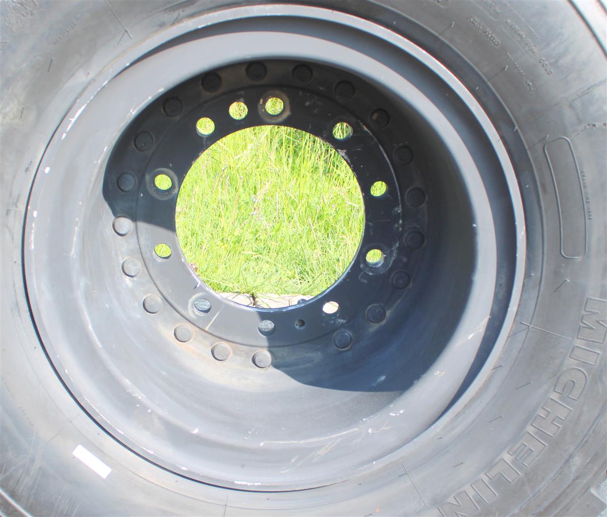 TI-1846 | TI-1846 Michelin 39585R20 XZL Tire Mounted on Hutchinson Aluminum Rim  (4).JPG
