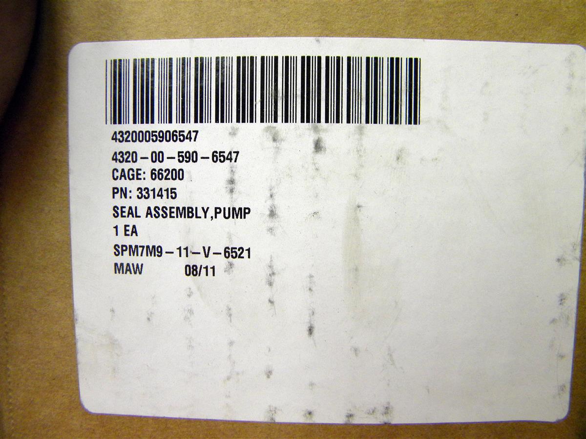 SP-1400 | 4320-00-590-6547 Seal, Assembly, Pump, Blackmer Carbon Seal Mechanical with Buna O-Rings (1).JPG