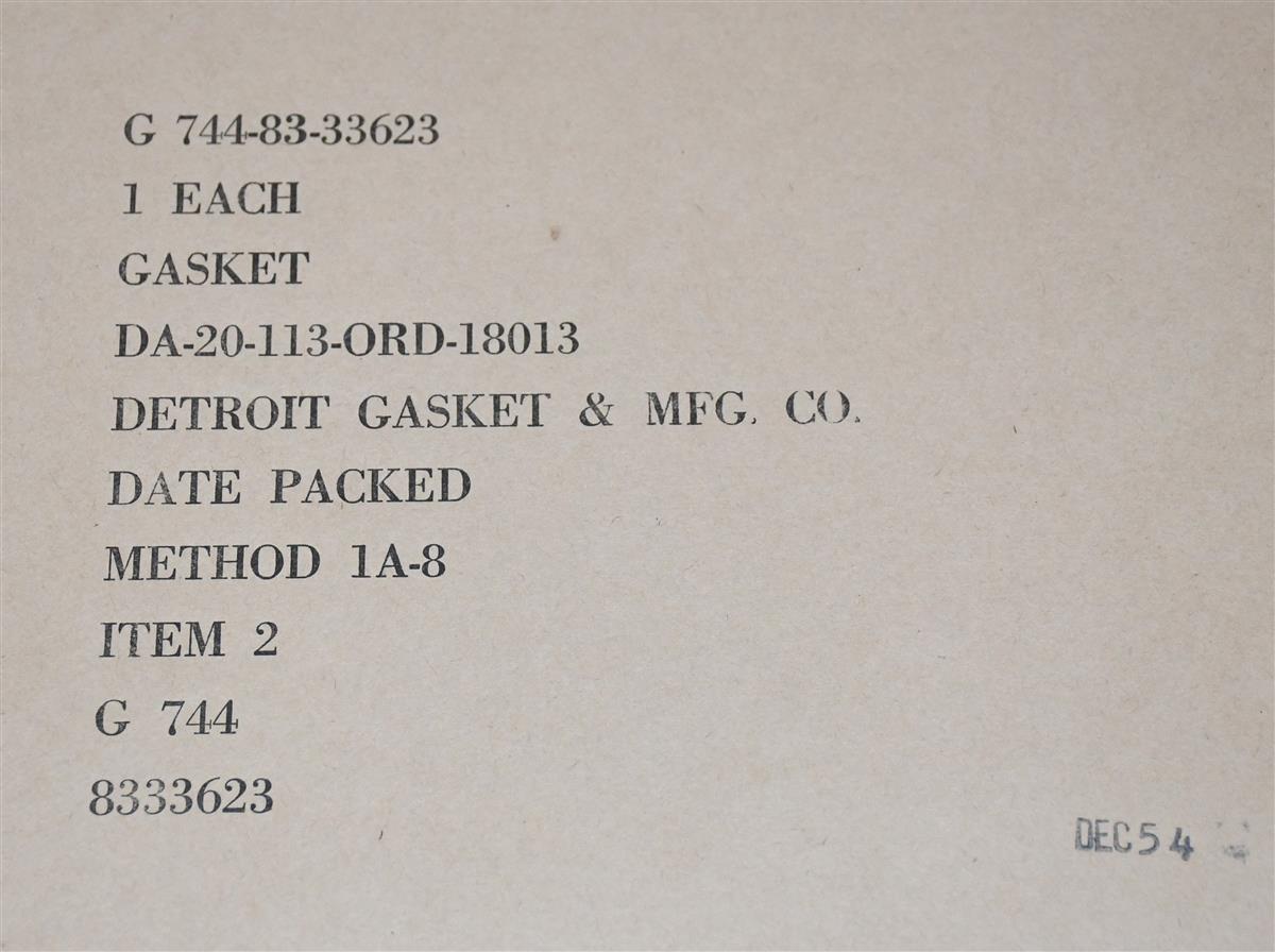 5T-2246 | 5T-2246  Gasket Hole Diameter 0.688 Inch M818 M931 G744 (3).JPG