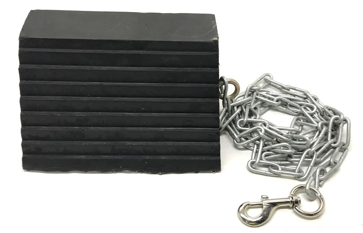 ALL-5283 | ALL-5283 Rubber Wheel Chock with Chain (2).jpg