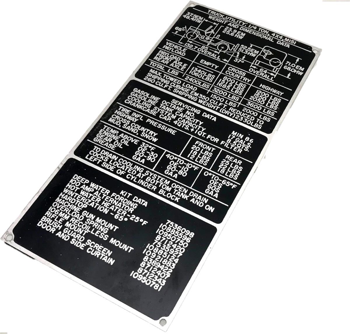 DT-546 | DT-546 M151 Weight and Dimensional Data Plate (4).jpg