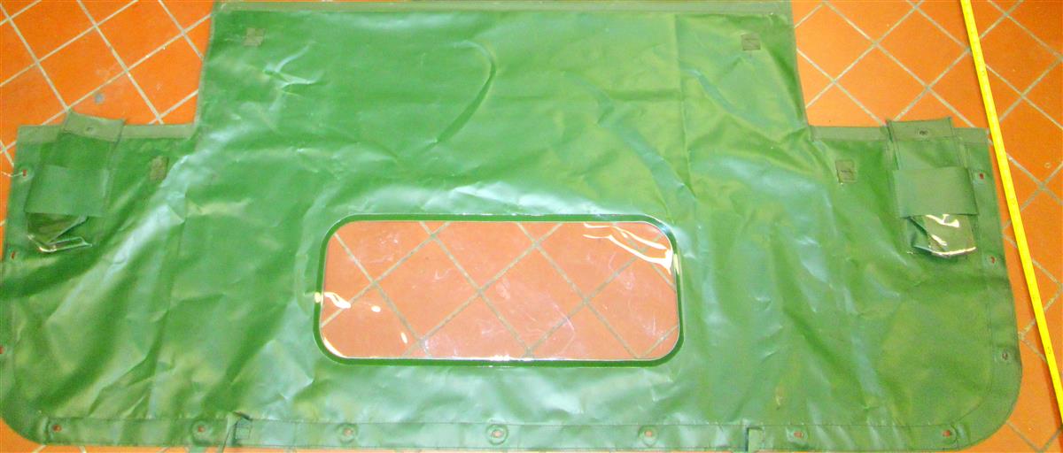 HM-3465 | HM-3465 2 MAn Green Vinyl Soft Top Cover with End Curtain HMMWV (4).JPG