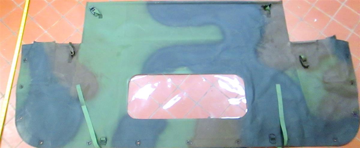 HM-3465 | HM-3465 2 MAn Green Vinyl Soft Top Cover with End Curtain HMMWV (7).JPG