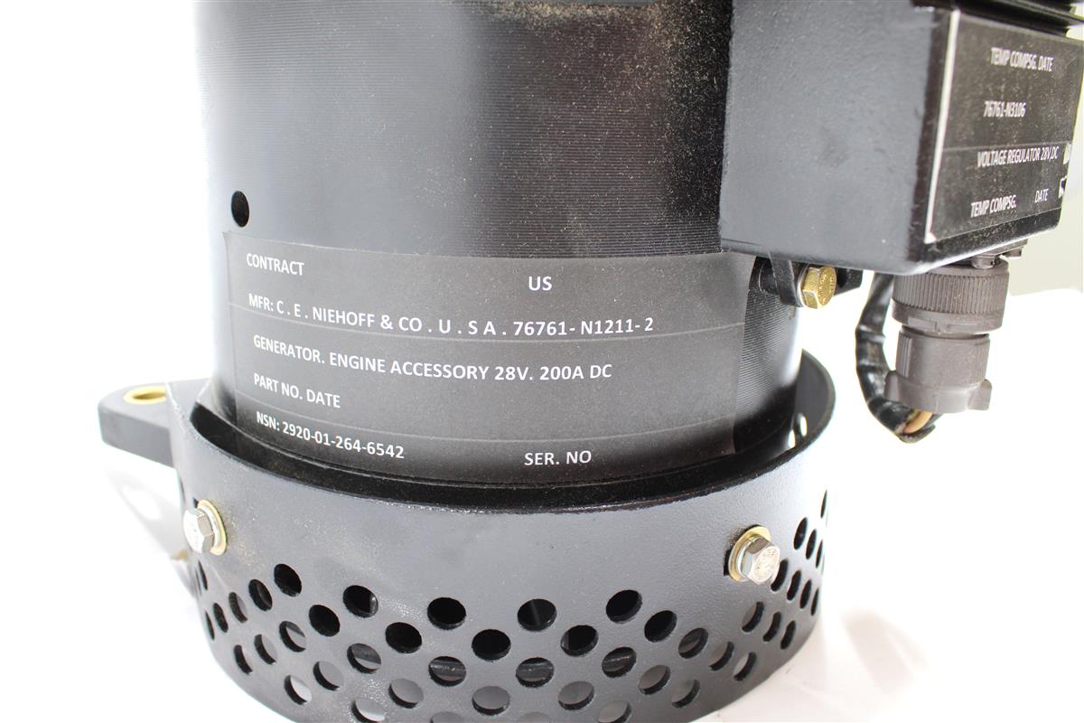 HM-3743 | HM-3743 200 Amp Rebuilt Alternator 28 Volt HMMWV  (2).JPG