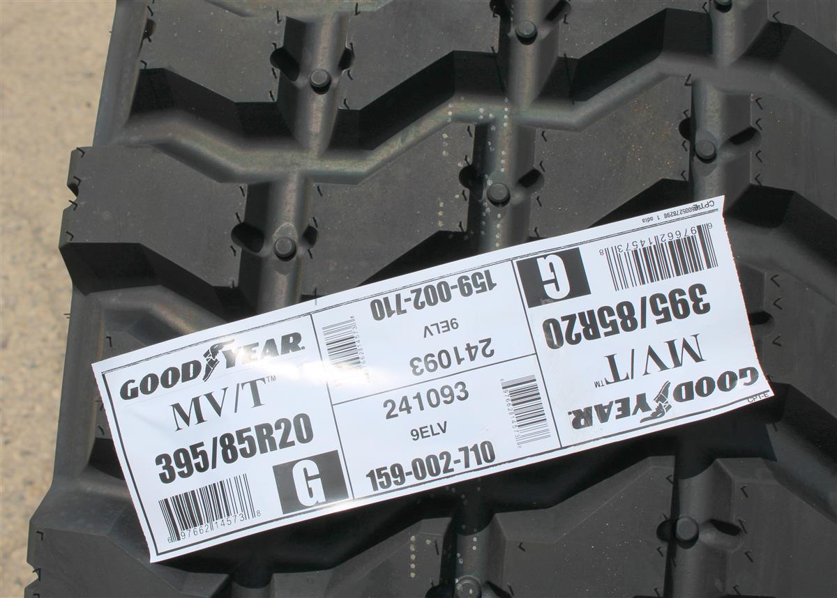 TI-124 | TI-124 Goodyear MVT MVT 39585R20 Radial Tire 100% Tread  (7).JPG