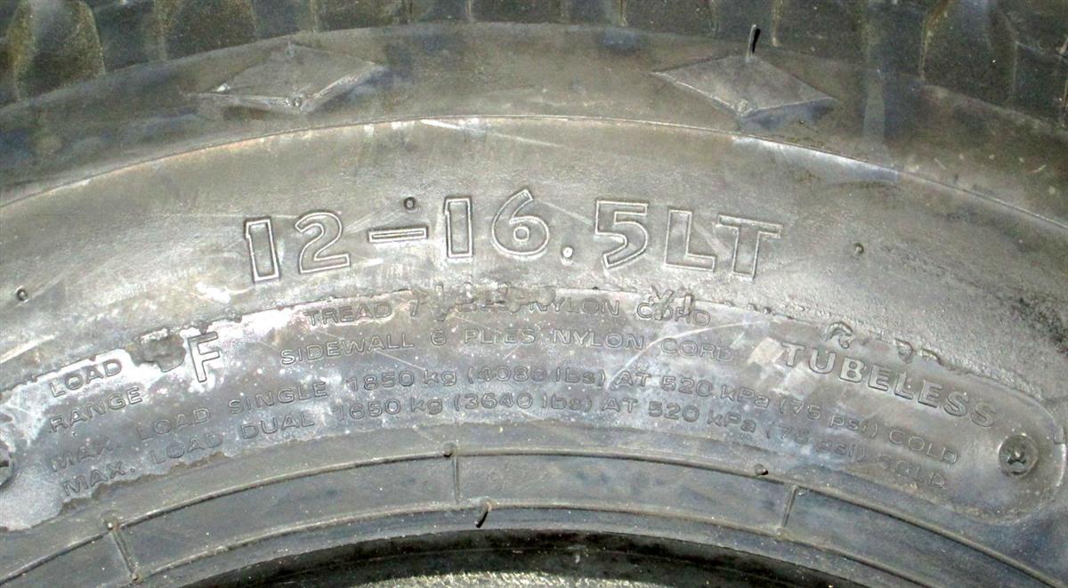 TI-308 | TI-308 Goodyear 12-16.5LT Tire (4 Tire Lot Sale) (8).JPG