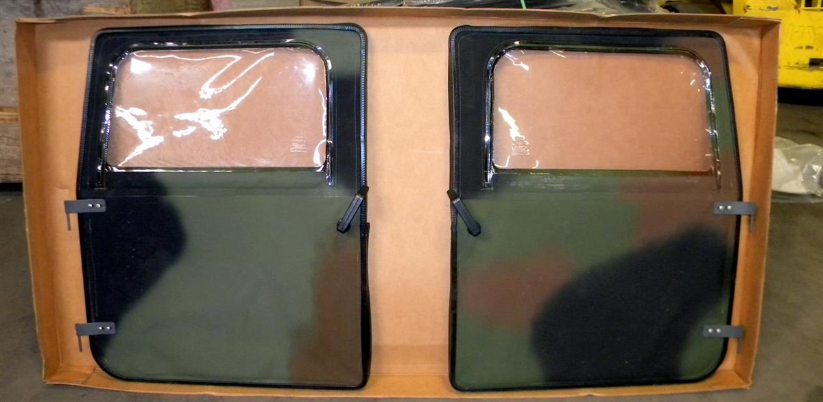 HM-593 | 2540-01-434-8600 2 Man Crew Soft Top Kit, Camo for HMMWV. NOS  (6).JPG