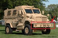 MRAP-373 | MRAP-373 Bumper Truck Mounted Front Bumper Navistar International MAXXPRO MRAP (19).JPG