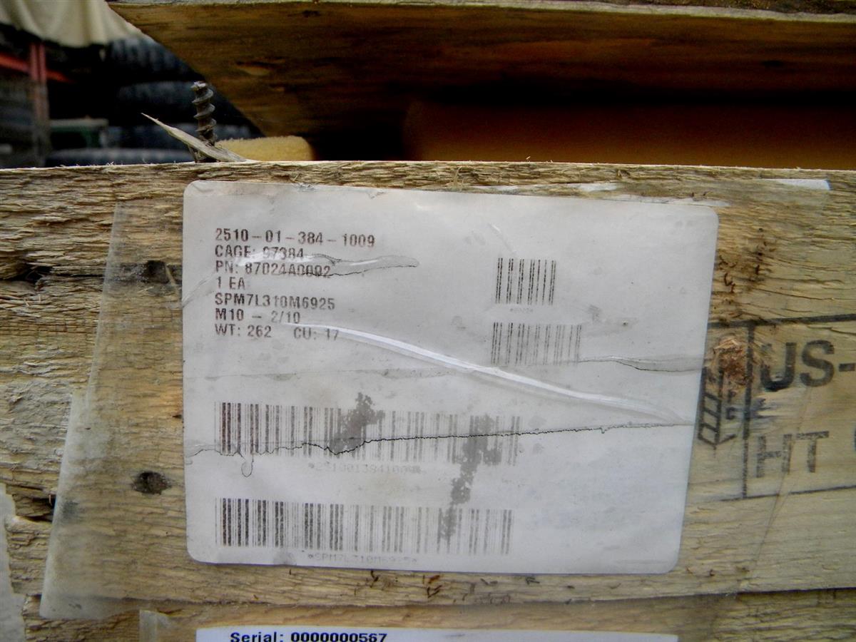 HEM-165 | 2510-01-384-1009 Structural Frame Section for LVS Power Unit MK48 and Ribbon Bridge Trailer MK18A1. NOS (3).JPG