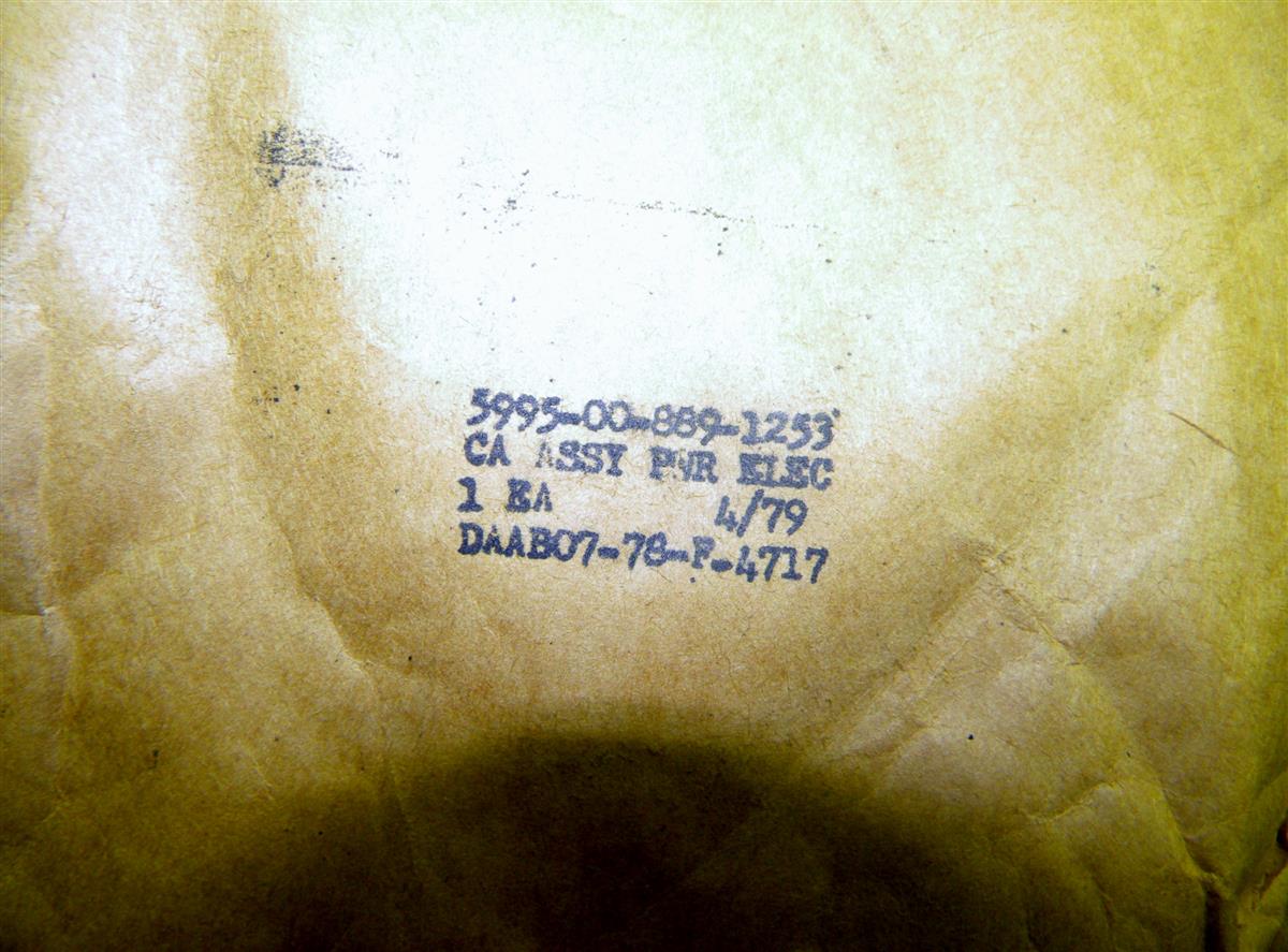 RAD-279 | 5995-00-889-1253, Cable Assembly, RAD-279 (4).JPG