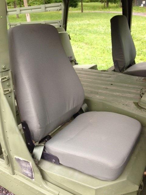OEM HMMWV Dual Rear Seat Base Kit (Both Sides) Humvee H1 Hummer – Complete Set