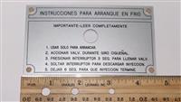 DT-357 | Instrucciones Para Arranque En Frio Decal 2.jpg