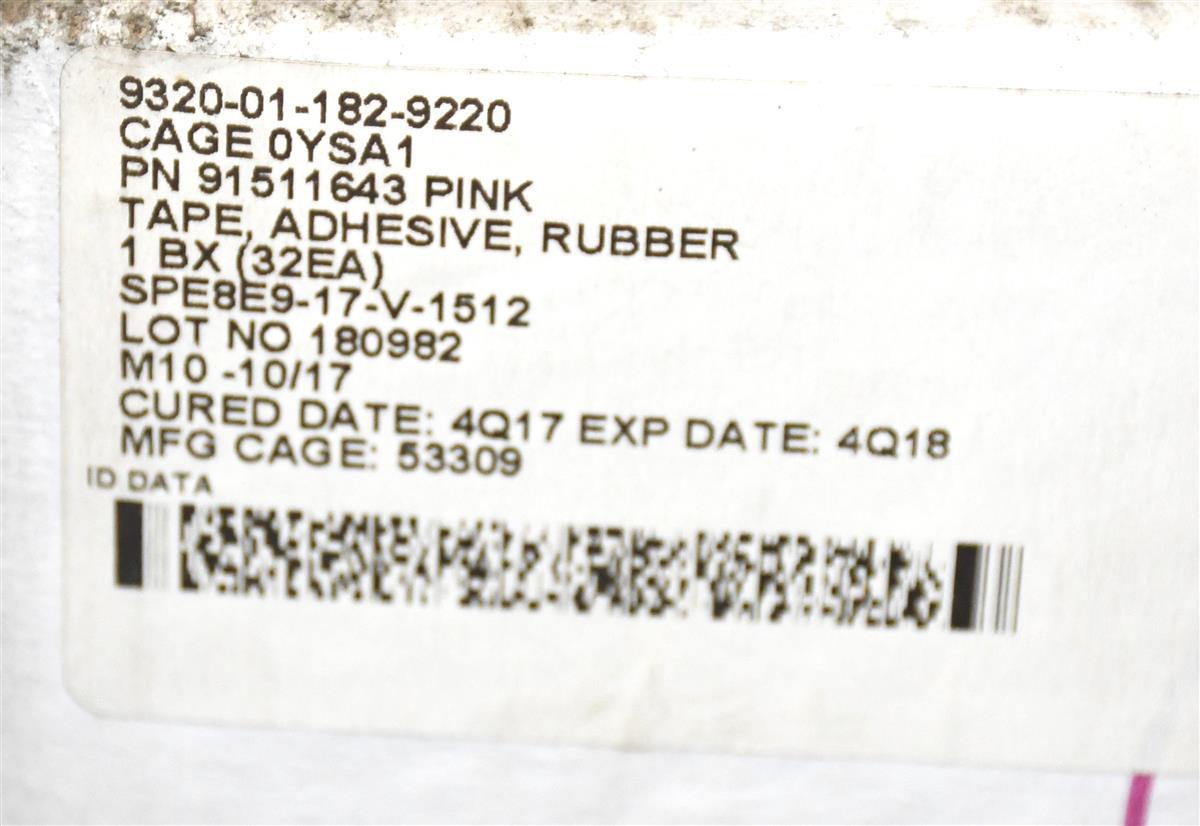 SP-2255 | SP-2255  High Temp Schnee-Morehead Butyl Tacky Adhesive Tape 2 Sided Roll Rubber Aircraft - Case of 32 Rolls.JPG