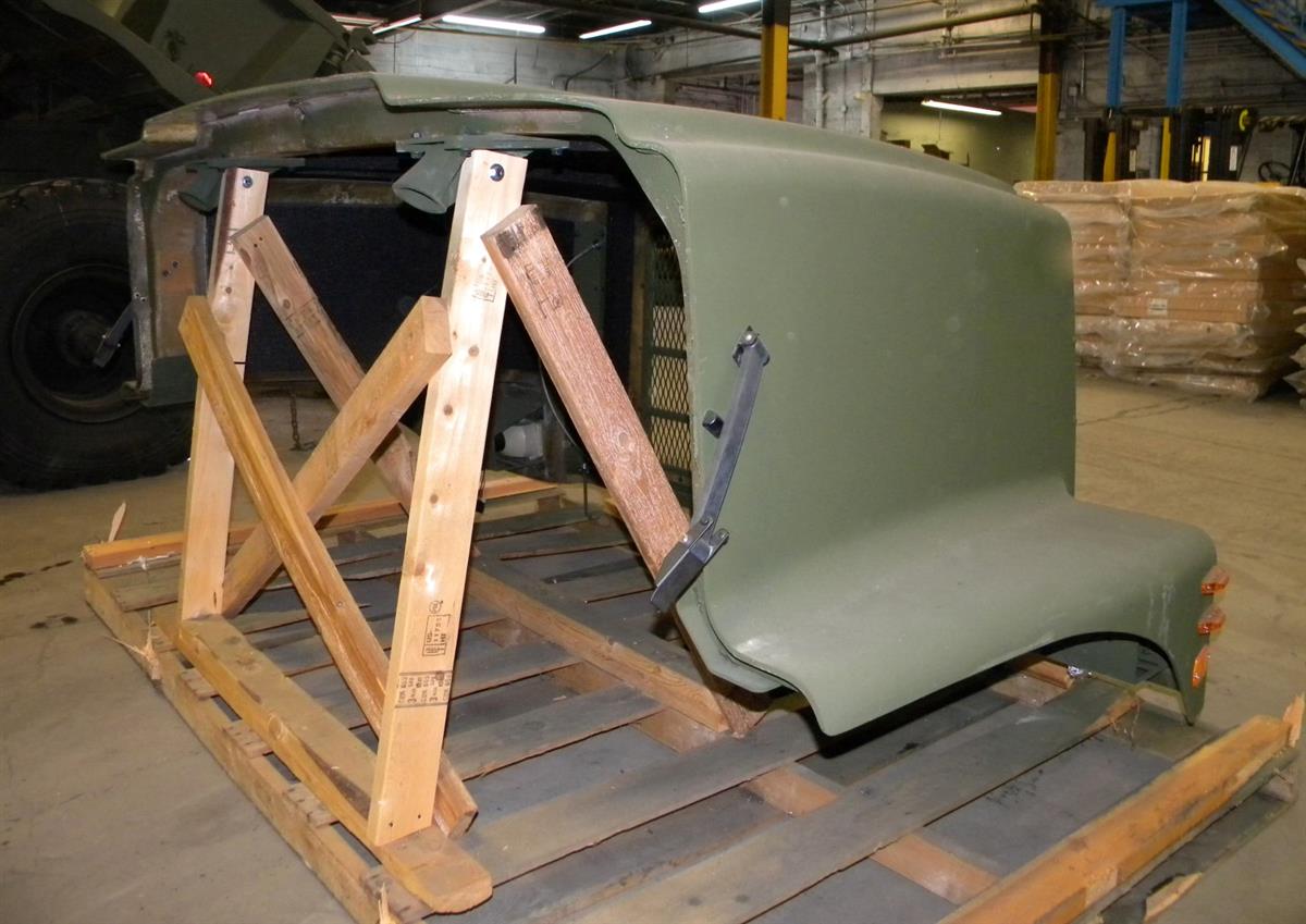 HEM-166 | 2510-01-554-5190 Cab Hood Assembly with Headlights for MTVR 7 Ton. NOS (4).JPG