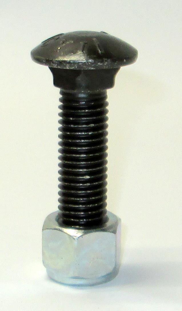 Snowplow Cutting Edge Bolt Kit – 1/2-13 X 2" Bolts With Nuts (Rivercity Fastener)