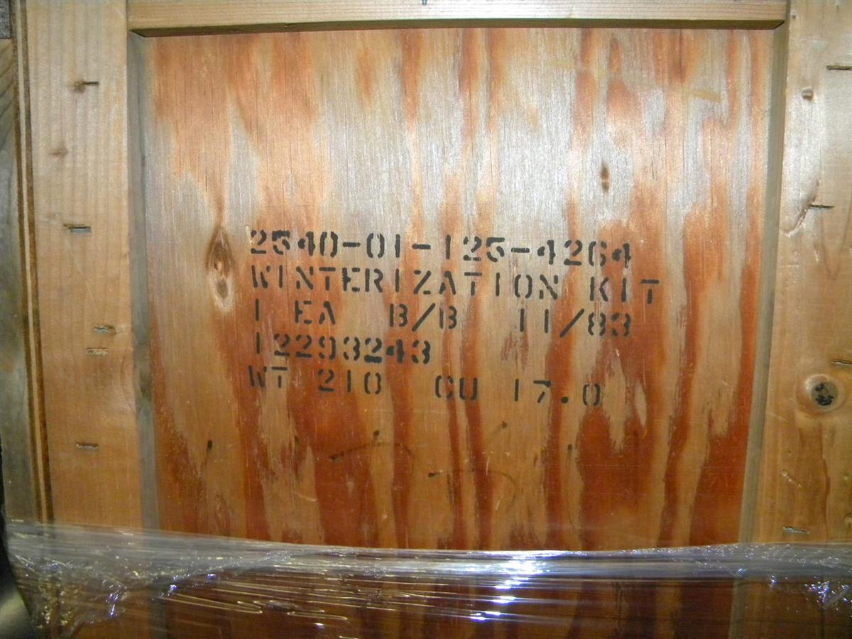 SP-1483 | 2540-01-125-4264 Winterization Kit for M2 Series and M3 Series Fighting Vehicle. NOS (12).JPG