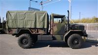 AM General M35A2.  Bobbed with M105 trailer body