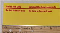 DT-324 | Diesel Fuel Only Decal 1.jpg