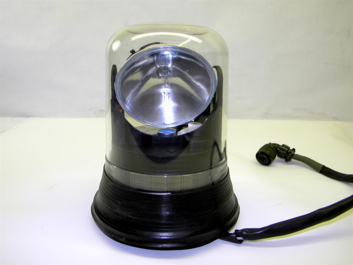 MRAP-172 | 6220-01-557-5826 Swiveling Roof Light 24 Volt for MRAP JERRV and MMPV RG31. NOS  (5).JPG