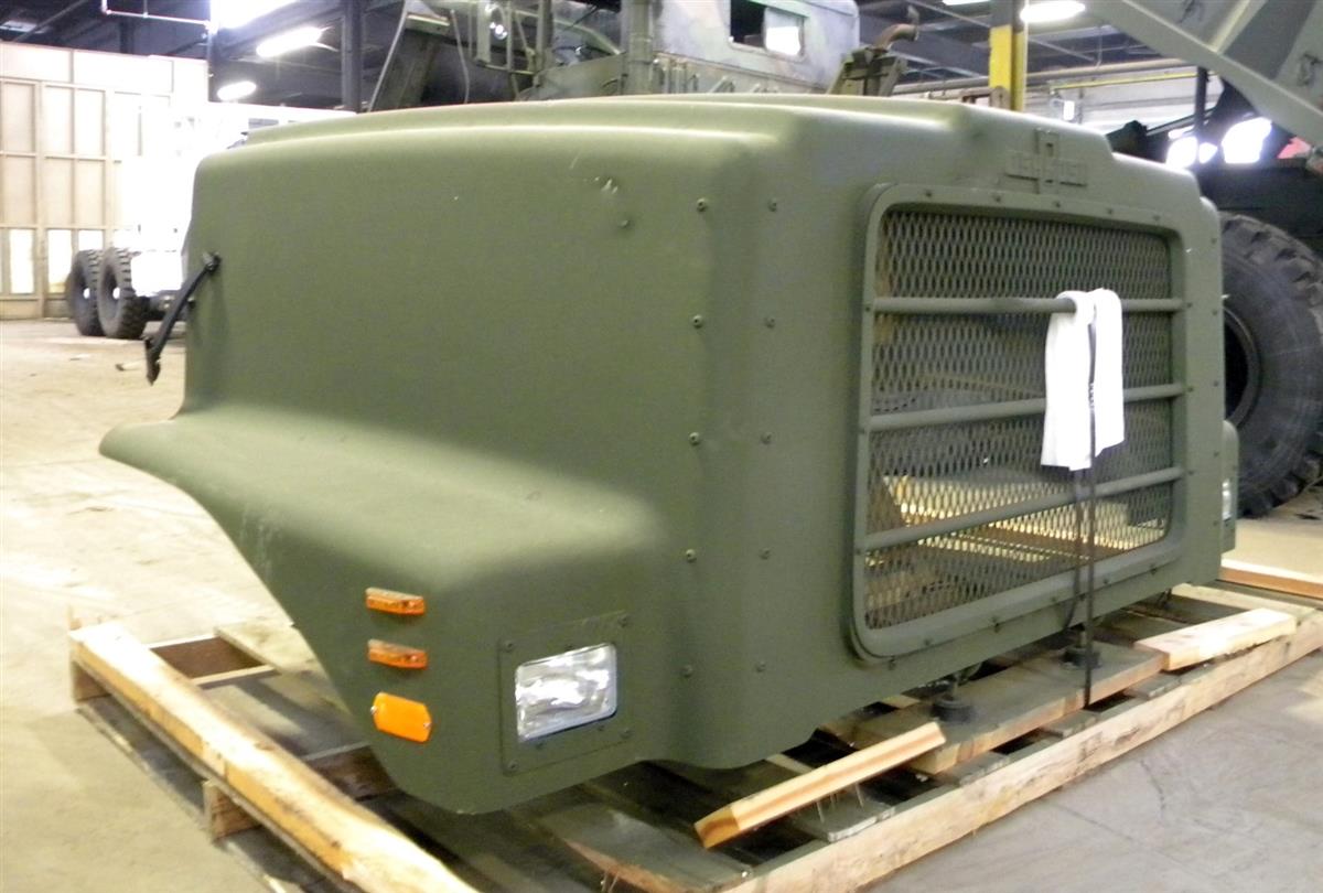 HEM-166 | 2510-01-554-5190 Cab Hood Assembly with Headlights for MTVR 7 Ton. NOS (1).JPG