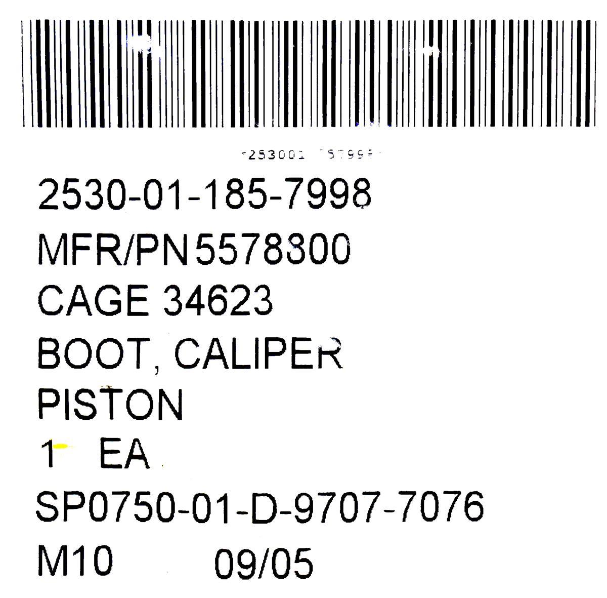 HM-3857 | HM-3857  Brake Caliper Piston Boot HMMWV (1).JPG