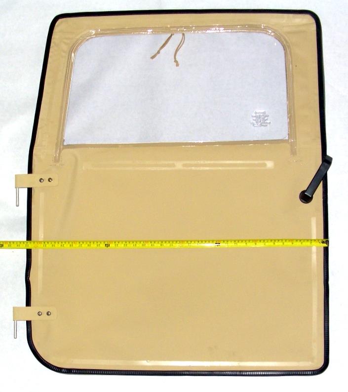 HM-524 | 2510-01-330-6174 Door, Vehicular, Soft Top Door, Front Left Hand, Tan Complete Door (3).JPG