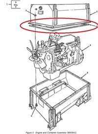 9M-1053 | 9M-1053 Gasket for Storage Container M939A2 Diagram.jpg