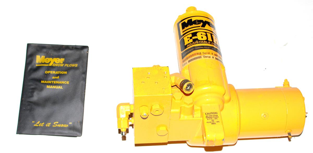 SNOW-084 | SNOW-084 Meyer E61H PA 12 Volt 1.5 x 10 Ram Electro Touch Pad Hydrau (9).JPG