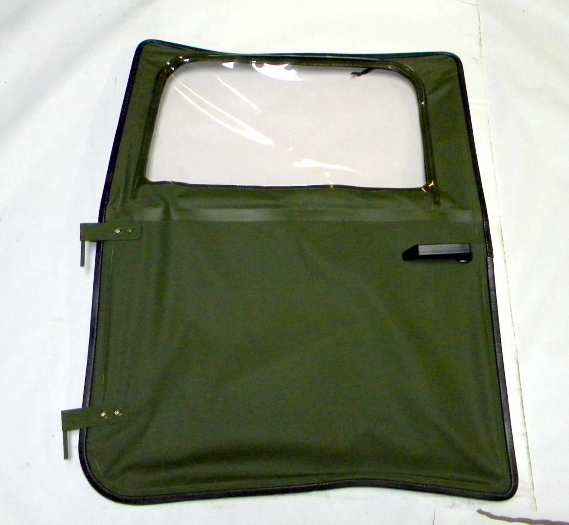 HM-641 | 2510-01-189-9724 Front Left, Green Soft Top Door Complete for HMMWV. NOS.  (2).JPG