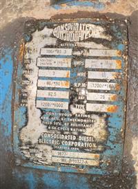 SP-3163 | SP-3163  Generator Electric Power Consolidated Model G 73538 100 KW Buda Diesel Engine Powered (7).jpeg