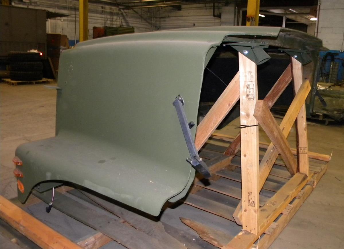 HEM-166 | 2510-01-554-5190 Cab Hood Assembly with Headlights for MTVR 7 Ton. NOS (6).JPG