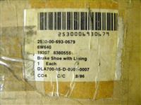 COM-5159 | 2530-00-693-0679 Inner Emergency Brake Shoe with Lining for M35 Series, M54 Series and M809 Series Trucks. NOS (2).JPG