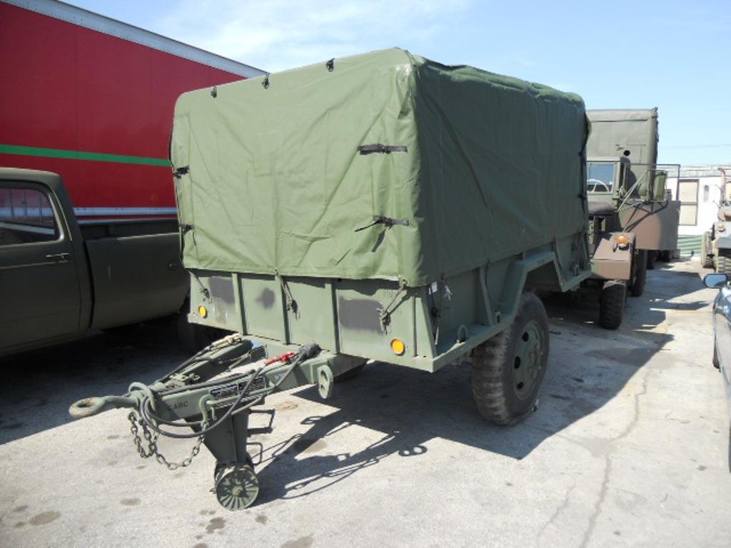 TR-203 | 2540-00-205-0603 Cargo Cover, Green Vinyl for M105 A1,A2,A2C 1 and a Half Ton Cargo Trailer. NEW (1).jpg