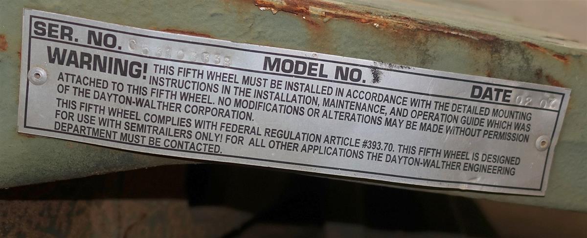 5T-551 | 2510-01-094-6714 5th Wheel Plate for 5-Ton Tractors with approach ramps (6) (Large).JPG
