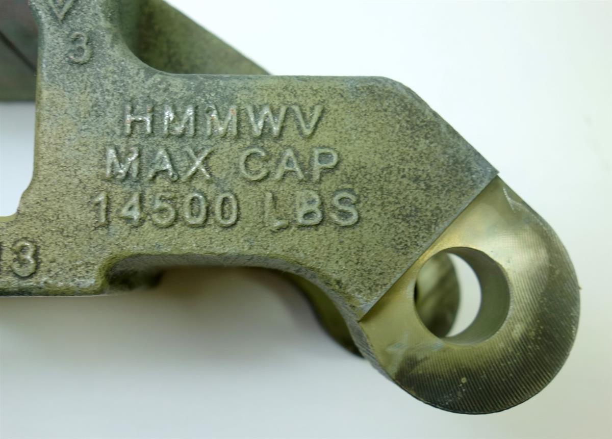 HEM-213 | 2530-01-520-6537 HMMWV Tow Bar End Adapter for Oshkosh MK36 LVSR and MRAP M-ATV NOS (11).JPG