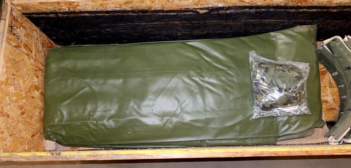 5T-953 | 2540-00-121-9081 21 Foot Vinyl Camo Cargo Cover Kit for M813 M927 M928 Trucks NOS (3).JPG