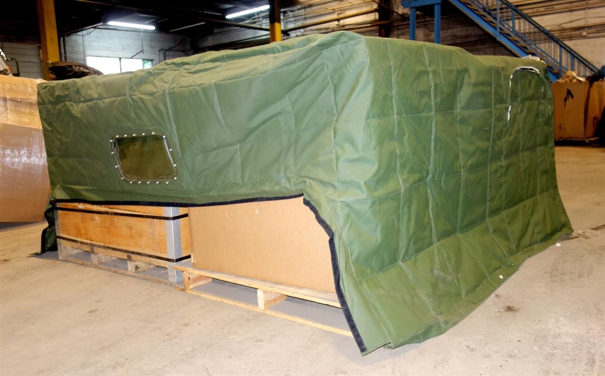 HM-708 | 2540-01-315-3762 Insulated Green Arctic Cargo Cover for 2 Door HMMWV NEW (10).JPG