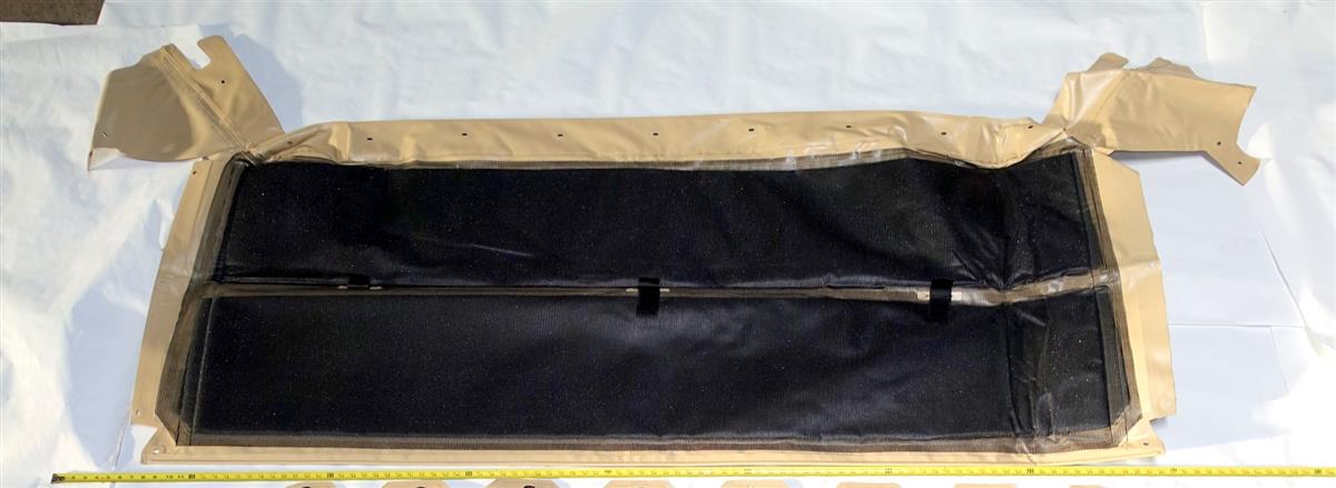 HM-937 | 2540-01-330-6171 2540-01-330-6173 Two Man Tan Vinyl Soft Top and Curtain for HMMWV NOS (5).JPG