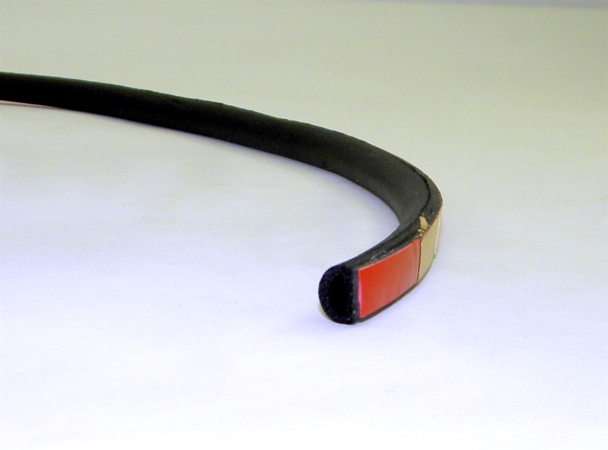 MRAP-186 | 2590-01-557-1152 Weather Strip Rubber Seal 50 Foot Roll for MRAP. NOS.  (1).JPG