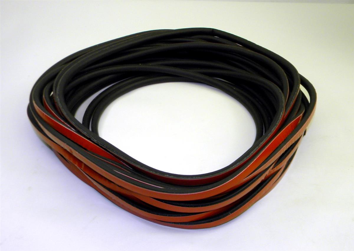 MRAP-186 | 2590-01-557-1152 Weather Strip Rubber Seal 50 Foot Roll for MRAP. NOS.  (5).JPG