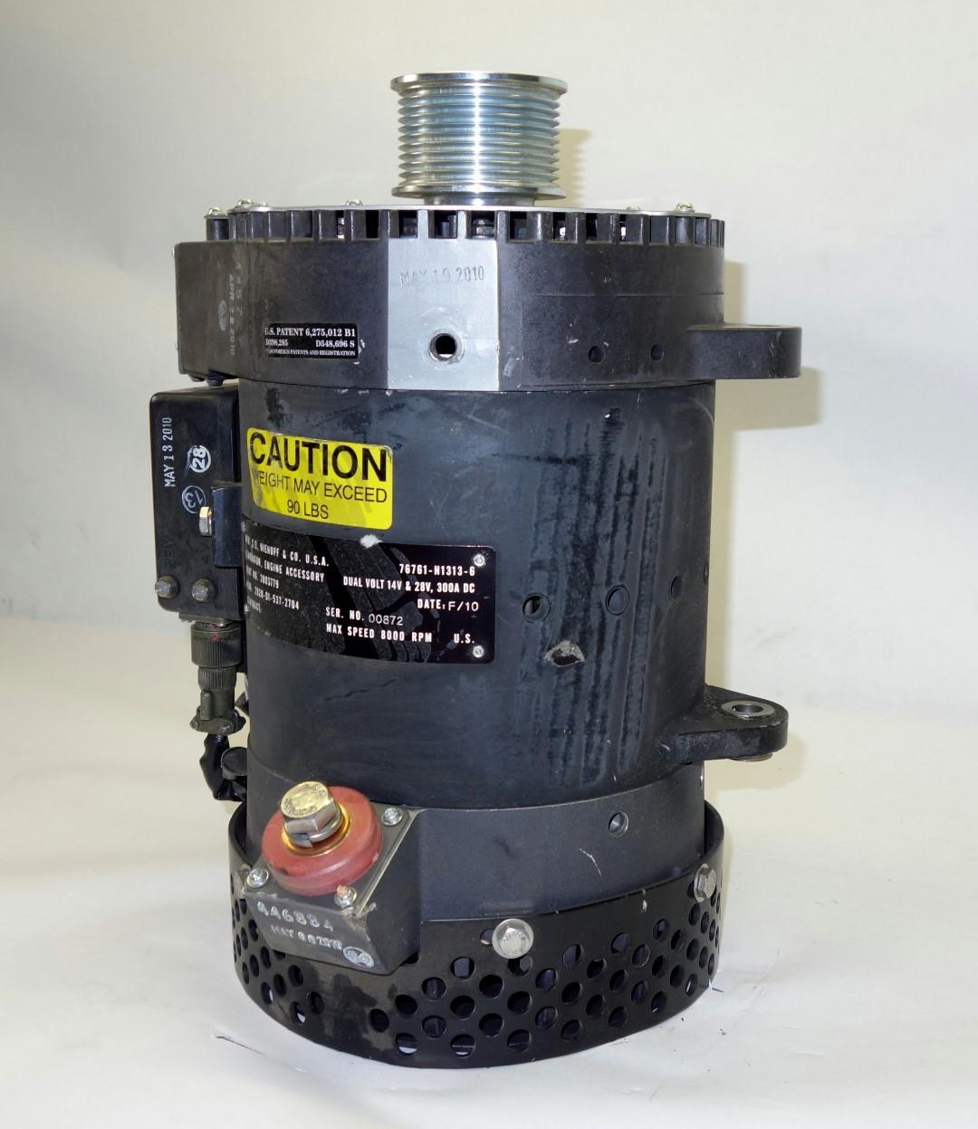 MRAP-218 | 2920-01-537-2704 CE Niehoff Dual Voltage Alternator Generator for MRAP Buffalo MK1 NOS (8).JPG