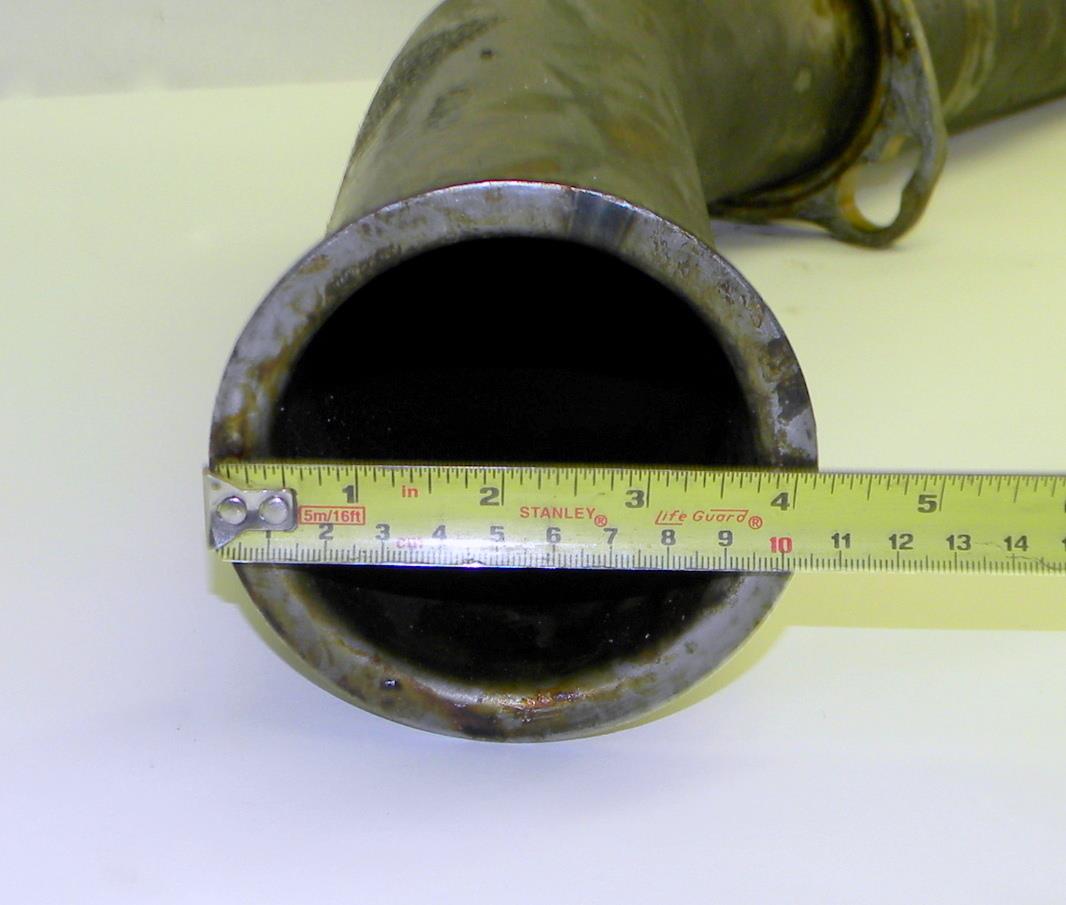 M35-648 | 2990-00-873-6927 Muffler Intake Exhaust Pipe for M35A2 Series with Multi-Fuel Non Turbo Engine NOS  (1).JPG