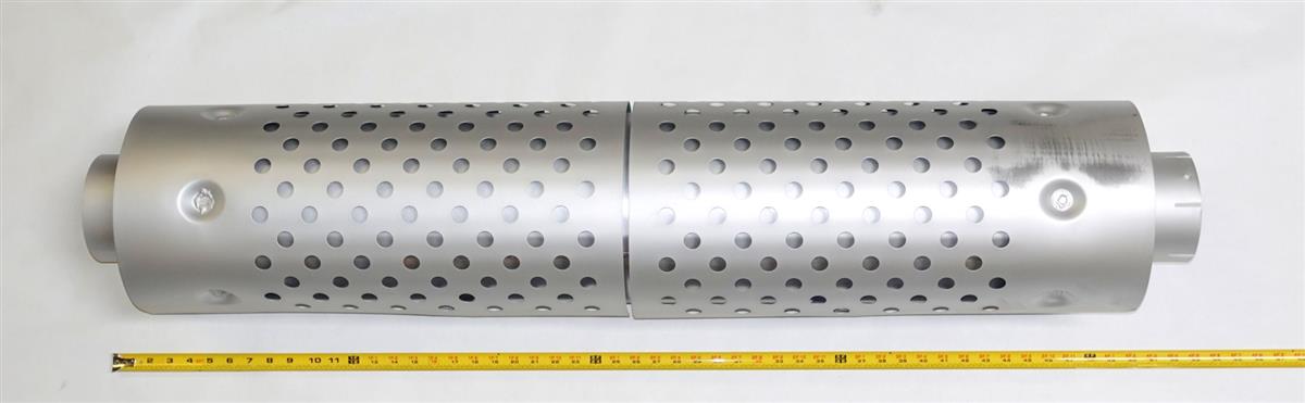 M9-949 | 2990-01-146-7074 Exhaust Muffler with Heat Shield for M915 Series NOS (5).JPG